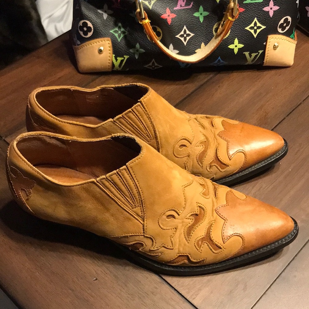Western Leather Booties